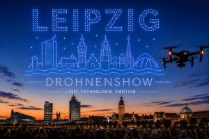 Drohnenshow Leipzig