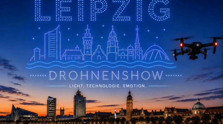 Drohnenshow Leipzig