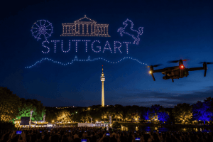 Drohnenshow Stuttgart