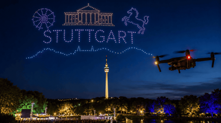 Drohnenshow Stuttgart